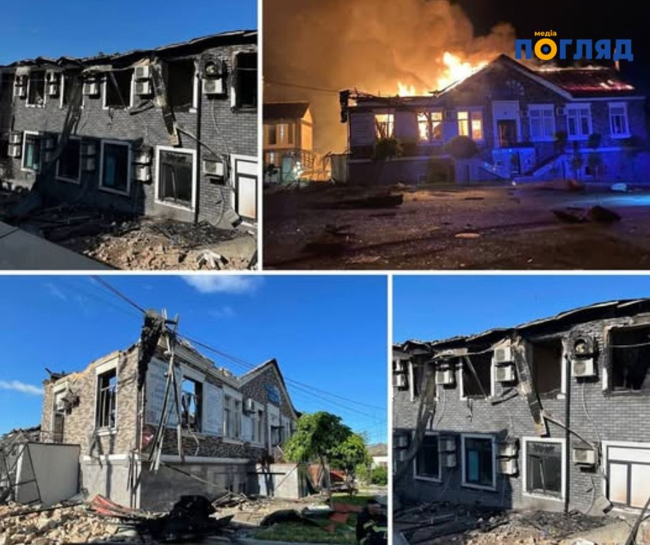 Російська атака знищила клініку в Білій Церкві (ФОТО) - зображення